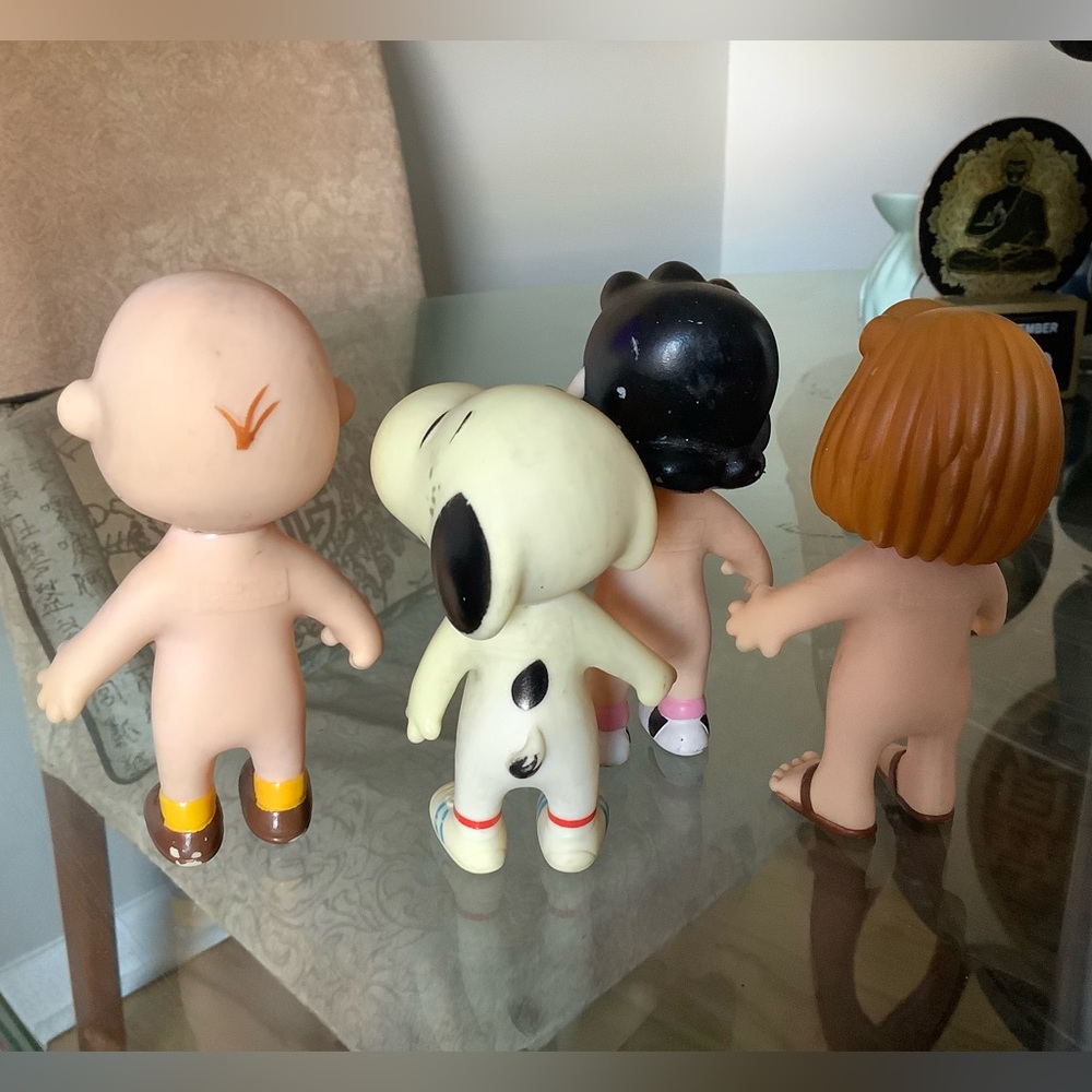1952 - 1966 vintage united feature syndicate peanuts figures - Picture 4 of 5